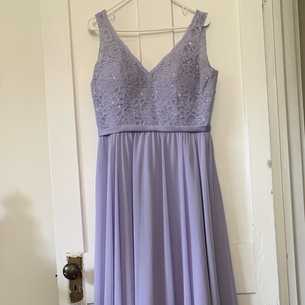 Moiralee light purple bridesmaids dress